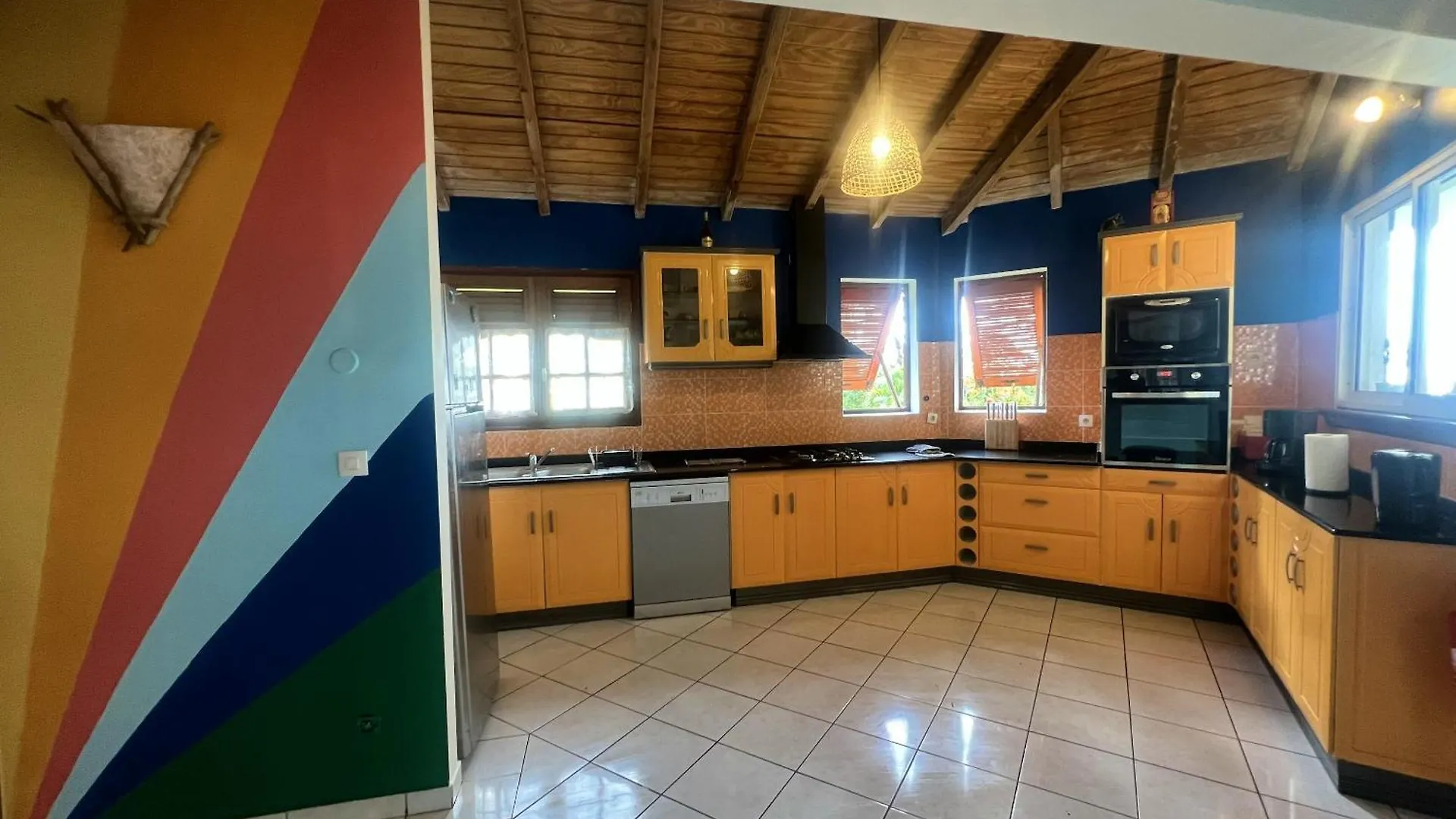 Maison Charmante Avec Vue Sur Mer A Deshaies + Piscine Partagee 0*,  Guadeloupe