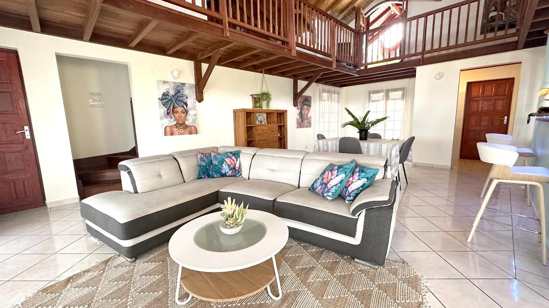 Maison Charmante Avec Vue Sur Mer A Deshaies + Piscine Partagee